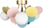Потолочная люстра Loft It Matisse 10008/4C Mult (для детской, 220V, шарики, для девочки)