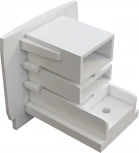 Заглушка торцевая Trinity белый, 1шт (трехфазный) Maytoni Technical TRA005EC-31W