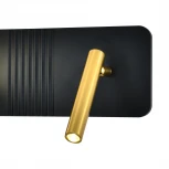 Настенный светильник светодиодный (14032/2W Black) Indigo Rilievo V000202L (220V)