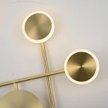 Настенный светильник Wi-Fi Zingy E Brass ImperiumLoft Zingy01 (LED, 220V, пульт управления)