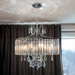 Подвесная люстра Citilux Инга CL335181 (220V, подвески, на цепи, круглые)