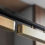 Подвесной светильник Zigbee, Wi-FiLightera Huron LE118L-4G SMART (LED, 220V, управление смартфоном, голосовое управление, умный дом - Алиса, Tuya Smart, Маруся, Smart Life, Экосистема Сбер, на тросе)