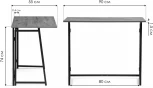 Стол Бринг складной (Бринг 90х55х74 файерстоун) Woodville арт.587514