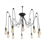 Подвесной светильник Omnilux OML-912 OML-91203-10 (220V, на проводе, паук)