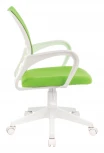 Кресло Бюрократ CH-W695NLT салатовый TW-03A TW-18 сетка/ткань крестовина пластик пластик белый