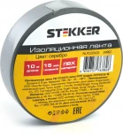 Изолента 013х15мм 10м серебро Stekker 39902