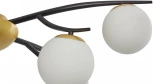 Потолочная люстра на штанге Arte Milano Neapolis-73408 273408/9 BK/GD (220V, шар)