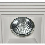 Встраиваемый светильник Gyps Modern GU10 1x35Вт Maytoni Technical DL005-1-01-W (220V)