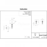 Бра Maytoni Lincoln MOD527WL-01N