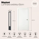 Наземный светильник Maytoni Bonn O425FL-L20GF (LED, 220V, IP65)