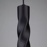 Подвесной светильник Eurosvet Scroll 50136/1 LED черный (220V, на проводе)