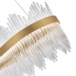 Подвесная люстра Arte Milano Venezia 311033/L800 BS (регулировка яркости, LED, 220V, хрусталь, пульт управления, на тросе)