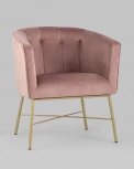 Кресло Stool Group Шале велюр розовый УТ000005602