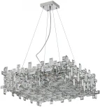 Подвесная люстра хрустальная Stilfort Tetrix 2171/09/10P (220V, на тросе)