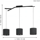 Подвесной светильник Eglo Balnario 39886