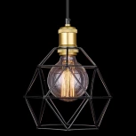 Подвесной светильник 33 ИДЕИ PND105.01.04.003BL.GO-IKS.BL (220V, на проводе)