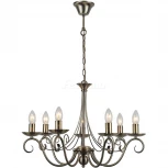 Подвесная люстра Lussole Lgo Roosevelt LSP-9942 (220V, на цепи, подсвечник, свеча, IP21)