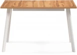 Стол раскладной Notta Колон Лофт 120 25 мм дуб вотан / белый матовый 489643