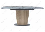 Стол на тумбе Woodville Теон магеллан / галифакс натуральный / графит 474320