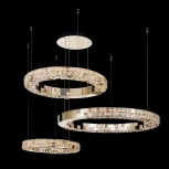 Подвесная люстра Fluorite Elegance FL1106-30P (LED, 220V, на тросе, кольцо)
