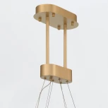 Подвесная люстра Eurofase QN-VIVIEN-P-L-BG (LED, 220V, на тросе)