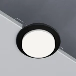 Встраиваемый светильник Elektrostandard Circu 1035 GX53 WH черный (220V, круглые)