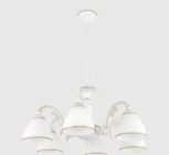 Подвесная люстра Arte Milano AM340837 340837/6 WT+G (220V, на цепи)