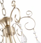 Подвесная люстра Arte Milano AM347710 347710/6 CG (220V, подвески, на цепи, подсвечник, свеча)