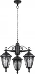 Уличный светильник подвесной Oasis Light FES 86370 3 02 Bl (220V, на цепи, фонарь, IP44)