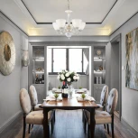 Подвесная люстра Arte Milano AM343659 343659/6 WT+G (220V, на цепи)