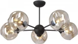 Потолочная люстра на штанге V4321/5PL Vitaluce (220V, шар, молекулы)