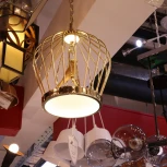 Подвесной светильник Favourite Chick 1930-2P (LED, 220V, на цепи, птички, клетка)