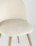 Стул Stool Group Лион велюр кремовый УТ000003337