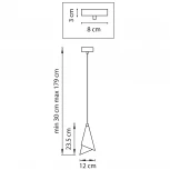Подвесной светильник Lightstar Cone 757010 (220V, на проводе, круглые)