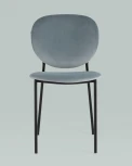 Стул велюр серый Stool Group УТ000035320