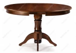 Деревянный стол Woodville Павия 100 орех / коричневая патина 450816