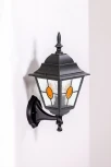 Настенный фонарь уличный Oasis Light QUADRO M lead GLASS 79901MlgY Bl (220V, фонарь, IP44)