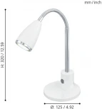 Офисная настольная лампа Eglo Fox 92872