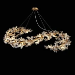 Подвесной светильник (люстра) Caramelly E L180 ImperiumLoft Caramelly01 (194944-23) (220V, на тросе, лепестки, ветки)