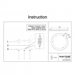 Универсальное крепление Maytoni Universal base SPR-BASE-R-03-W
