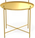 Столик журнальный Sheffilton SHT-CT8-2 золото от фабрики Sheffilton
