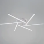 Потолочная люстра на штанге светодиодная с пультом  и ночным режимом Reluce 06538-0.3-06 WH (Умный дом) (220V)