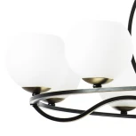 Подвесная люстра Lightstar Enna 762117 (220V, на цепи, шарики, кольцо)