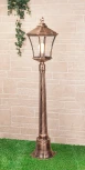 Наземный фонарь Elektrostandard Virgo черное золото GLXT-1450F (220V, под старину, IP44)