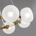 Подвесной светильник Freya Donuts FR5444PL-08BS (220V, на тросе, круглые)