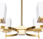 Потолочная люстра на штанге Divinare Fawaris 4504/17 LM-8 (220V, куб)