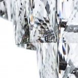 Подвесная люстра каскадная Divinare Chara 3508/02 LM-6 (220V, хрусталь, на цепи)