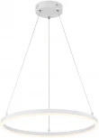 Подвесной светильник Escada Void 10254/1LED 43W White APP (регулировка яркости, 220V, пульт управления, управление смартфоном, на тросе, кольцо)