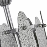 Потолочная люстра хрустальная на штанге Arte Milano Sorrento-4309 374309/1/80/190 CR (220V)