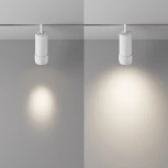 Трековый светильник магнитный 48V Maytoni Focus Zoom TR212-1-12WTW-DS-Z-W (LED, круглые)